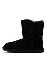 UGG Vaikiški žieminiai aulinukai su avikailiu, BAILEY BUTTON II BLACK