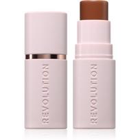 Revolution Skin Silk Bronzer Stick kreminės konsistencijos bronzinė pudra pieštukinė priemonė atspalvis Tan Caramel 4.5 g