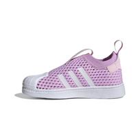 Adidas Originals Superstar 360 2.0 Patogūs kvėpuojantys žemi vaikiški riedlenčių batai Vaikiški sportbačiai Violetiniai JH6372 34