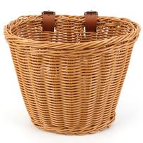 Bicycle Front Basket Adjustable Rattan Bike Basket Multifunction Traditional Bicycle Basket Vintage Gift For Colleagues Friends ruda