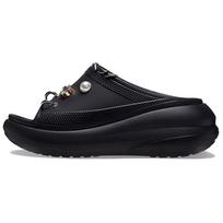 Crocs Madingi Universalūs Paprasti Patogūs Šlepetės Moteriški Avalynė Juodi 210081-001 39-40 black