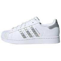 Adidas Originals Superstar 2 Odiniai Universalūs Patogūs Patvarūs Žemi Kateboardo Batai Moteriški Kedai Balti JR4505 36⅔