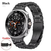 Metalinė apyrankė Samsung Galaxy Watch 8 40mm 44mm Nerūdijančio plieno dirželis Prabangi verslo apyrankė Galaxy 8 classic 46mm Priedai Watch 8 Classic 46mm sidabras