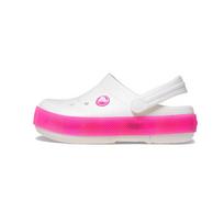 Crocs Medžiaginis avalynė Laisvalaikio Patogus Neslystantis Patvarus Vaikams Sandalai Vaikams Baltas Rožinis 210465-6WU 30-31