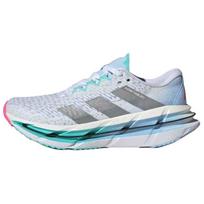 Adidas Adistar Byd patogūs, universalūs, neslystantys, patvarūs, žemo ūgio maratono bėgimo bateliai moterims, balti, sidabriniai, mėlyni, JI1228 36⅔ gray