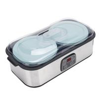 Jogurto gaminimo aparatas 2L Didelės talpos Automatinis temperatūros valdymas 0 48 valandų laikmatis Skaitmeninis jogurto gaminimo aparatas ES kištukas 220V