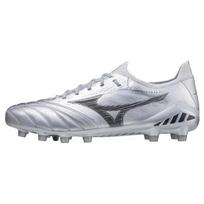 Mizuno Morelia Neo 3 Beta Apvalus pirštas Patogūs FG Vyriški futbolo bateliai Sidabriškai pilki P1GA219003 40