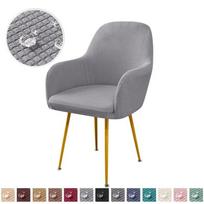 1/6 vnt. Vandenį atstumiantis aukštos kėdės užvalkalas Elastinis Polar Fleece valgomojo fotelio užvalkalas Namų viešbutis Sėdynės užvalkalas House De Chaise 1pcs Chair cover