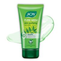 Joy Skin Purifying Neem Face Wash 150ml | Gentle Daily Cleanser For Oily & Acne-Prone Skin | Controls Excess Oil, Minimises Blemishes