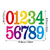 Digital Stickers 1-4 Inch Waterproof Vinyl Self-adhesive Removable Office Classroom Home Die Cutting Digital Stickers