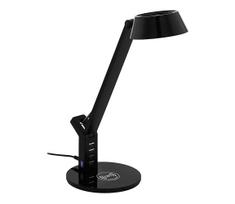 Eglo 99832 - LED reguliuojama jutiklinė stalinė lempa BANDERALO LED/4,8W/230V juoda