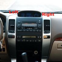 Prietaisų skydelio oro ortakiai ir panelė, skirta Toyota Land Cruiser Prado 120 FJ120 2003 - 2009