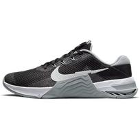 Nike Metcon 7 Juodi Dalelių Pilki Vyriški Sportbačiai Balti Grynai Platina CZ8281-010 42.5
