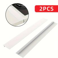 2 vnt., 21 colio sandarinimo juosta, tarpų užpildymo juosta, tarpų uždengimas, virtuvės aliejaus nutekėjimo ir apsaugos nuo užsiteršimo sandarinimo juosta, silikoninis tarpų sandariklis 53.6cm/21.1 in juoda