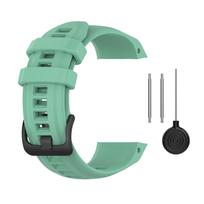 20 mm silikoninis dirželis, skirtas Garmin Instinct 2S 40 mm sportinio laikrodžio apyrankė Garmin Instinct 2S 40 mm laikrodžio priedai Garmin Instinct 2S juoda