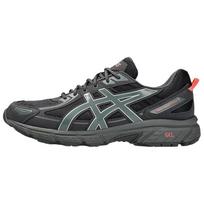 Asics Gel-Venture 6 Universalūs Patogūs Smūgius Sugeriantys Žemi Bėgimo Bateliai Unisex Kelnaitės Juodi Žali 1203A438-002 35.5