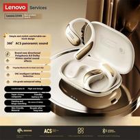 Originalios Lenovo LE505 Sportinės Ausinės Bluetooth 6.0 OWS Belaidės Ausinės HIFI Stereo Bosas Muzikai Žaidimams Sportinės Ausinės balta
