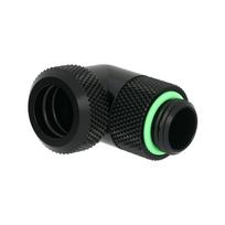Barrow Multi-Link Adapter Connection 90 Degrees G1/4 Inch AG to 12mm OD Hardtube – Rotatable, Black