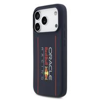 Red Bull Silicone Vertical Logo MagSafe dėklas skirtas Apple iPhone 17 Pro Max mėlynos spalvos