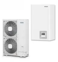 16 kW Hitachi Yutaki S6.0 šilumos siurblys oras - vanduo RWM-6.0N1E + RAS-6WHNPE vienfazis
