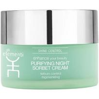 Veido kremas Gli Elementi Purifying Night Sorbet Cream GLI01161, naktinis, 50 ml