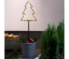 Eglo 411176 - LED lauko kalėdinė dekoracija SPIKY LED/3xAA IP44 medis