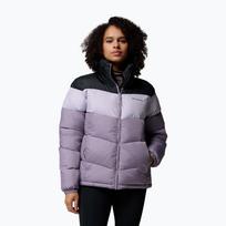 Moteriška pašiltinta striukė Columbia Puffect II Colorblock shale purple/lavender pearl/black