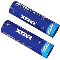 XTAR Battery 18650 3,6V Li-ion 3600 mAh 18650-3600