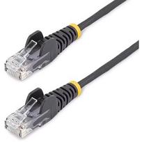 Startech 5M BLACK SLIM CAT6 CABLE . N6PAT5MBKS