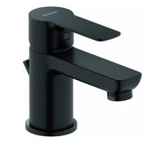 Duravit DC1013001046 - Maišytuvas praustuvui + išleidimo vožtuvas D-CODE matinė juoda