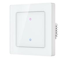 Immax NEO 07539L - dviejų mygtukų išmanusis jungiklis 230V Wi-Fi Tuya