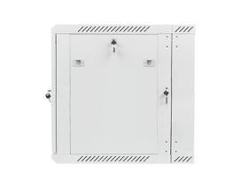 TWO-SECTION WALL-MOUNTED RACK CABINET 19 12U 600X600 GREY LANBERG (FLAT PACK)