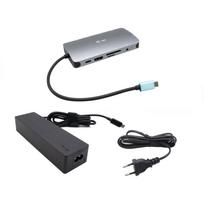 i-tec USB-C Nano HDMI/V GA + Charger 100W