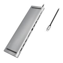 LogiLink UA0373 laptop dock/port replicator Wired USB 3.2 Gen 1 (3.1 Gen 1) Type-C Aluminium