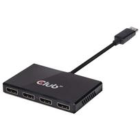 CLUB 3D MST Hub DisplayPort 1.2 Quad Monitor