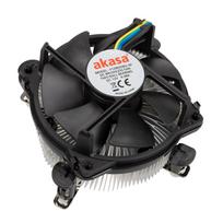 Akasa AK-955A-BV2 computer cooling system Processor Air cooler 9 cm Aluminium, Black 1 pc(s)