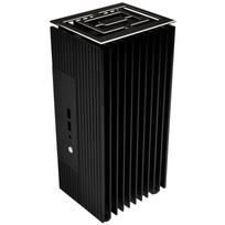 Akasa Turing Fanless NUC Case for 8th Gen Intel NUC Boards - Aluminium - Position Vertically/Horizontally - PC - Aluminium - Schwarz - UCFF - Festplatte - Leistung - 2.5  (A-NUC45-M1B)