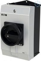 P1-25/I2/SVB-SW Main switch P1, 25A, 3P, STOP function, with black rotary handle and locking ring 207294 | 4015082072940