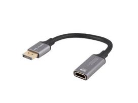 Lanberg AD-DP-HD-04 video cable adapter 0.2 m DisplayPort HDMI Silver, Black