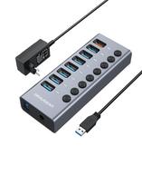 GRAUGEAR G-HUB71-A interface hub USB 3.2 Gen 1 (3.1 Gen 1) Type-A 5000Mbit/s
