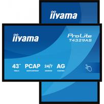 iiyama T4329AS-B1AG computer monitor 108 cm (42.5) 3840 x 2160 pixels 4K Ultra HD LED Touchscreen Black