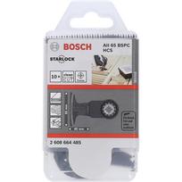 Bosch Starlock AII 65 BSPC - Tauchsägenschneidblatt - für Holz - 10 Stücke - Breite: 65 mm