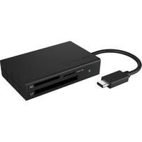 ICY BOX IB-CR401-C3 - Kartenleser (CF UDMA, microSD, microSDHC, microSDHC UHS-I, microSDHC UHS-II, microSDXC, microSDXC UHS-I, microSDXC UHS-II, SD, SDHC UHS-I, SDHC UHS-II, SDXC, SDXC UHS-I, SDXC UHS-II, CF) - USB-C (IB-CR401-C3)
