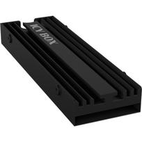 ICY BOX IB-M2HS-PS5 - Kühlkörper - PlayStation 5 - Schwarz - Aluminium - Silikon - Sony - PlayStation 5 (IB-M2HS-PS5)