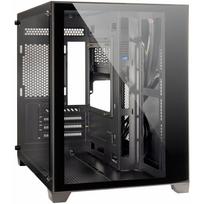 Inter-Tech h C-501 Aspect ATX Gaming Gehäuse Tempered Glass Schwarz - Gehäuse - ATX - 3,5  - USB 2.0 - USB 3.0 (88881361)
