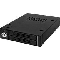 ICY DOCK - ToughArmor - MB992SK-B - SATA - Adapter - 2x 2,5 Zoll > 3,5 Zoll - SATA 6Gbit/s - Sicherheitsschloss - Metall - LED - bis 9,5 mm Bauhöhe