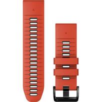 Garmin Ersatzarmband QuickFit 26mm Silikon Flammenrot/Graphit (010-13281-04)