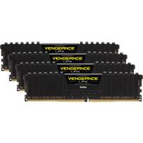 DIMM 64GB DDR4-2400 (4x 16GB) Quad-Kit, Arbeitsspeicher schwarz, CMK64GX4M4A2400C14, Vengeance LPX, INTEL XMP