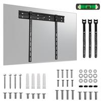 Maclean ultra flat wall mount for TV, 40-85, max VESA 600x400, load up to 80kg, MC-123
