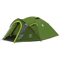 Coleman Kuppelzelt Darwin 4 Plus Blackout (dunkelgrn/hellgrn, mit Tunnelvorbau, Modell 2025)